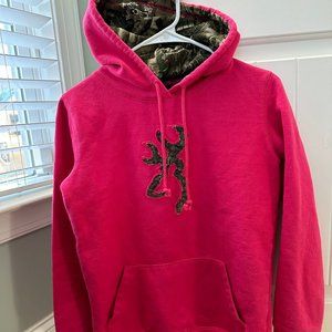 Pink Browning Hoodie
